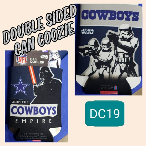 Dallas Cowboys Darth Vader koozie - Picture 1 of 3
